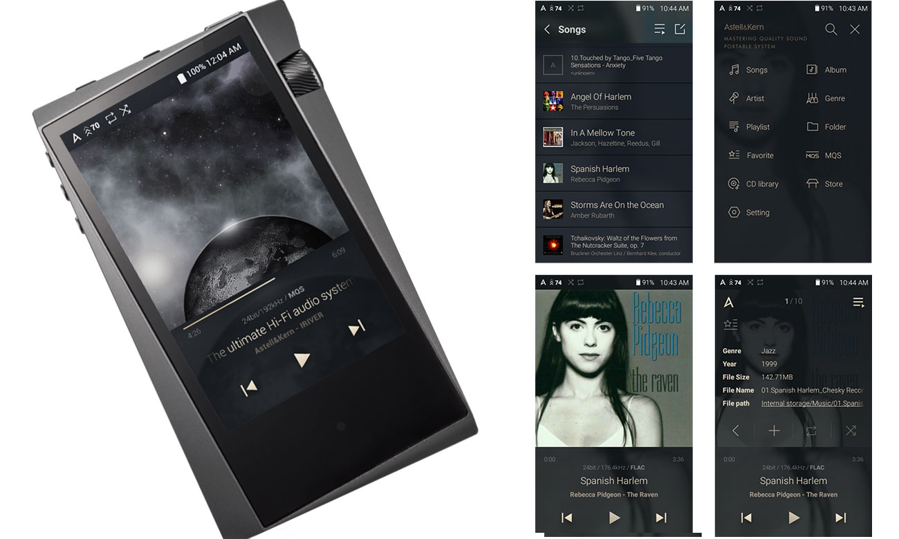 Obsługa odtwarzacza Astell&Kern A&norma SR15