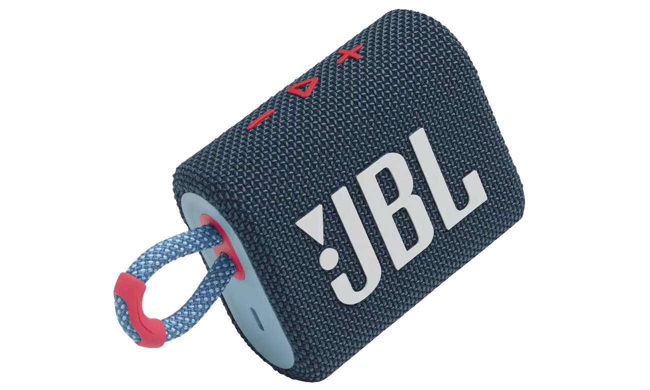 Głośnik bezprzewodowy BT JBL GO 3 z mocną baterią