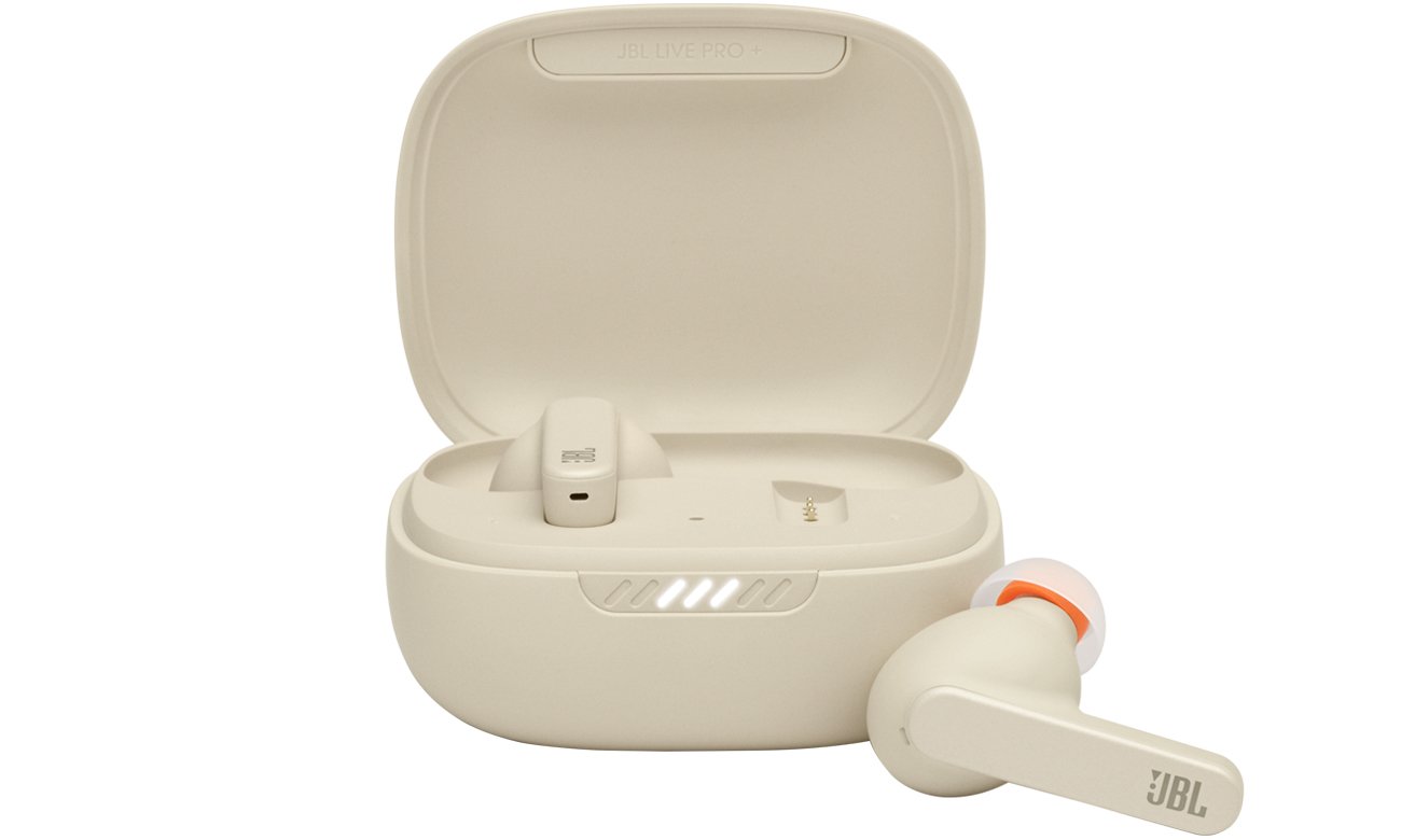 Słuchawki bezprzewodowe JBL Live Pro+ TWS beżowe