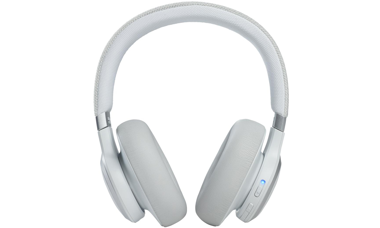 Słuchawki bezprzewodowe JBL Live 660 NC białe
