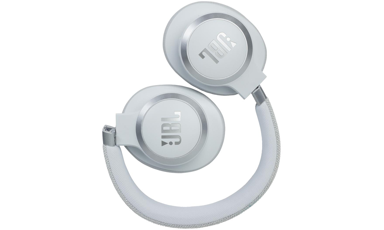 Słuchawki bezprzewodowe JBL Live 660 NC białe