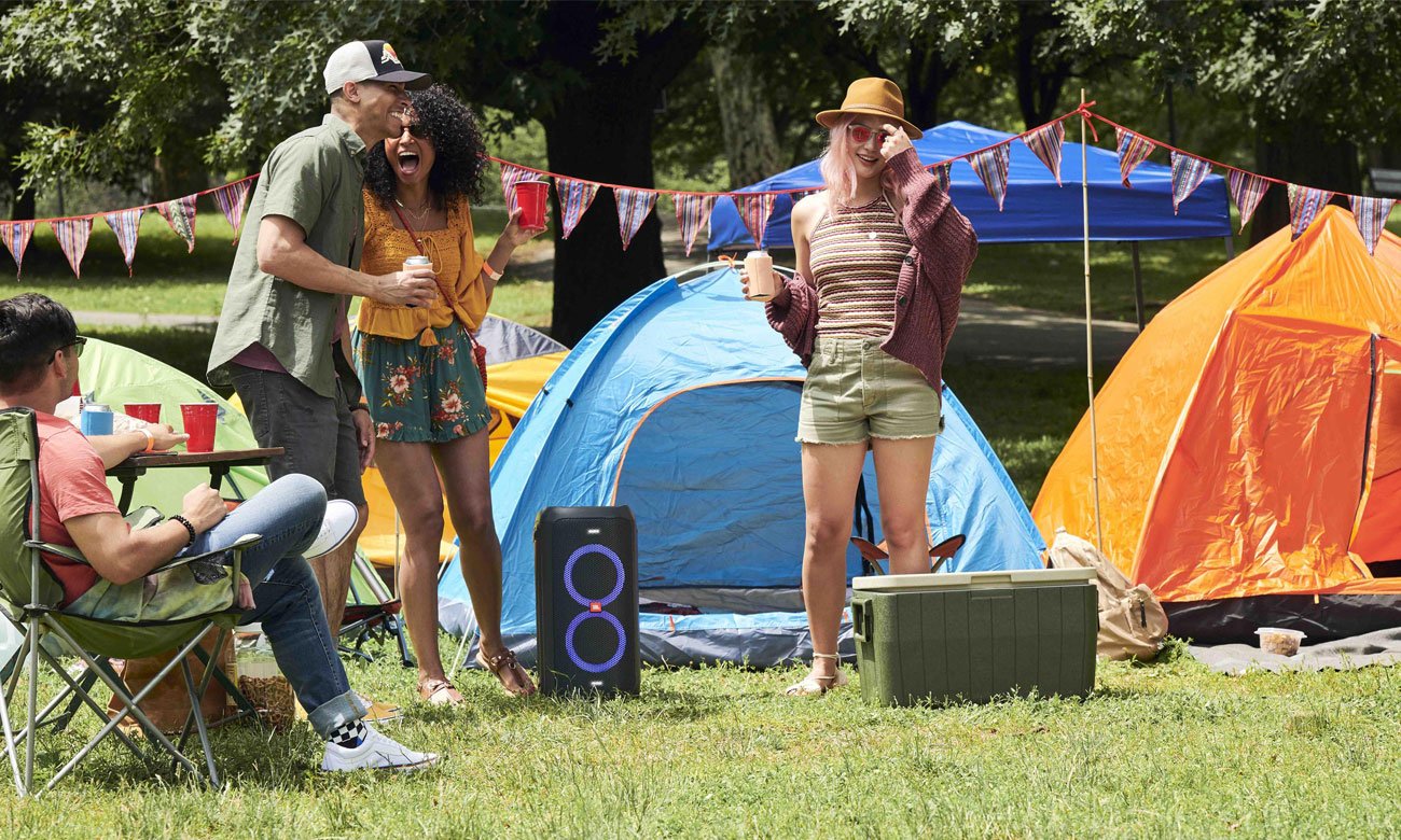 Głośnik JBL PartyBox 100 z wbudowanym akumulatorem