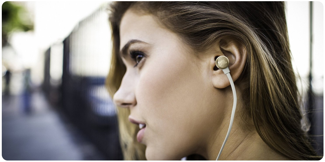 Słuchawki dokanałowe JBL T280SIL