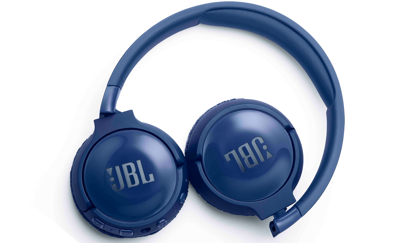 Składana konstrukcja słuchawek nausznych JBL T600BT NC