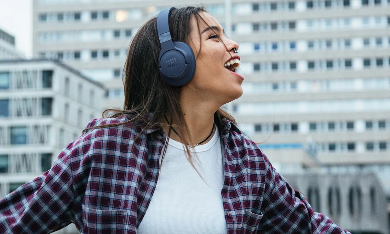 Słuchawki bezprzewodowe JBL Tune 710 BT niebieskie