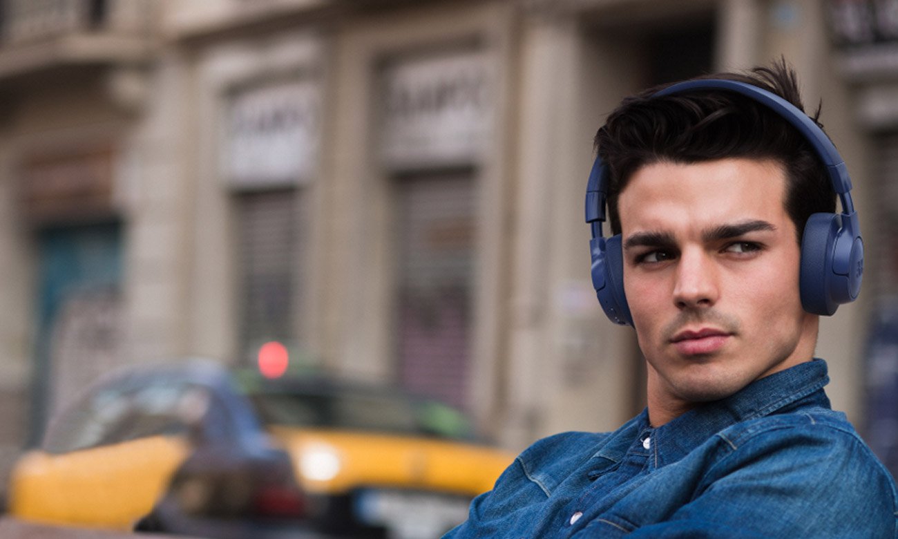 Słuchawkach Bluetooth z ANC JBL TUNE T750BT NC