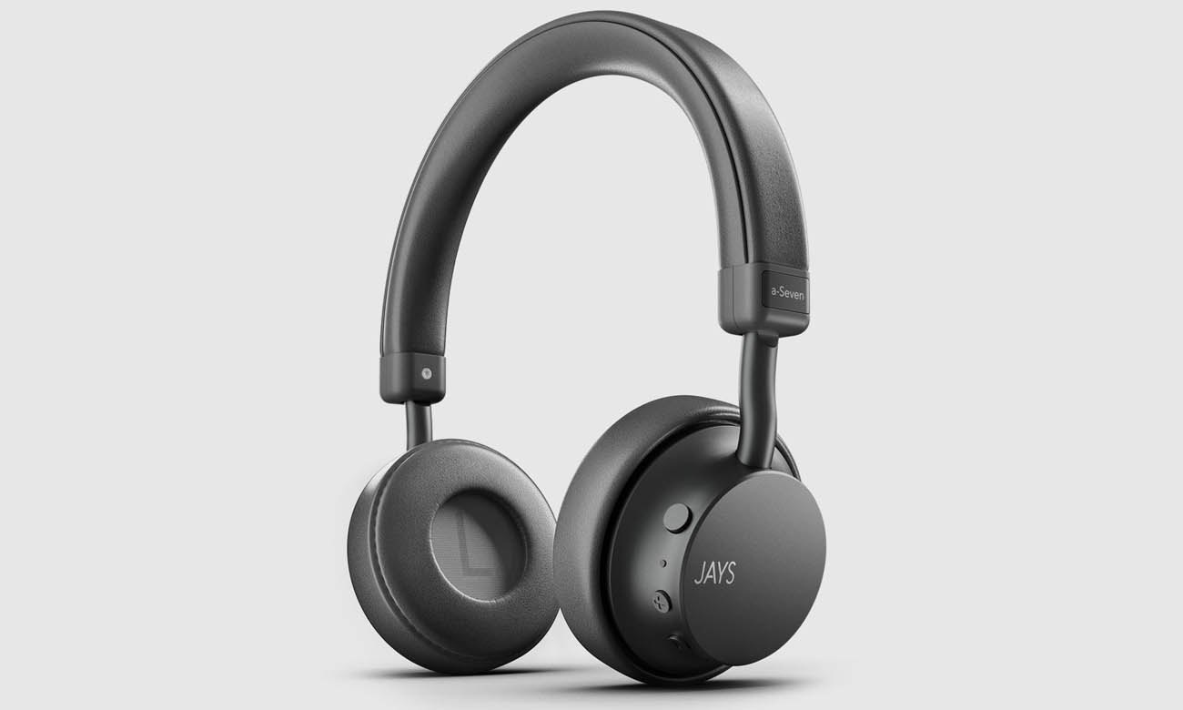 Słuchawki bezprzewodowe Jays a-Seven Wireless Szare Grey