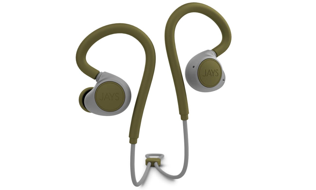 Słuchawki sportowe Jays m-Six Wireless Zielone