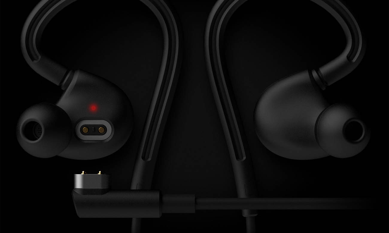 Słuchawki sportowe Jays m-Six Wireless Czarne