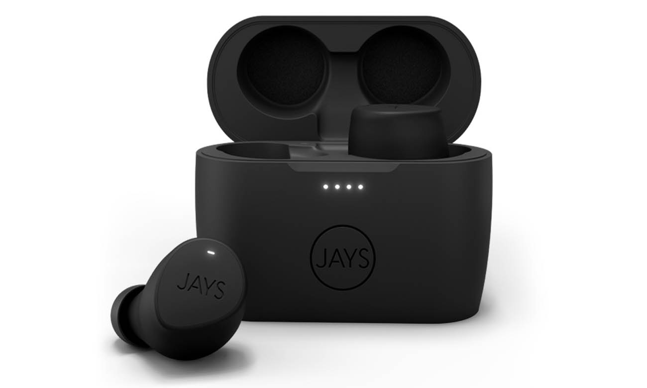 Sportowe słuchawki dokanałowe JAYS m-Five True Wireless