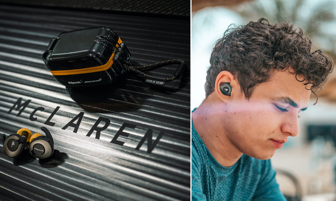 Słuchawki bezprzewodowe Klipsch T5 II Sport McLaren Edition