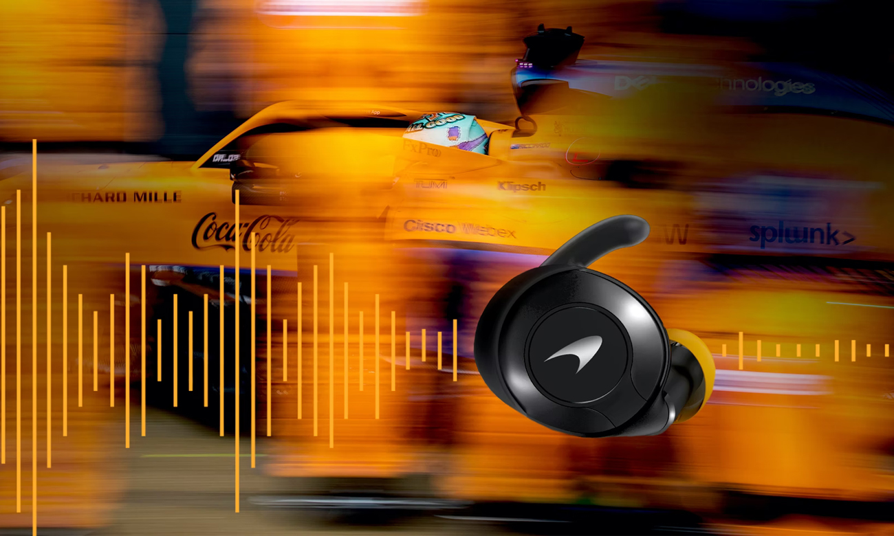 Słuchawki bezprzewodowe Klipsch T5 II Sport McLaren Edition