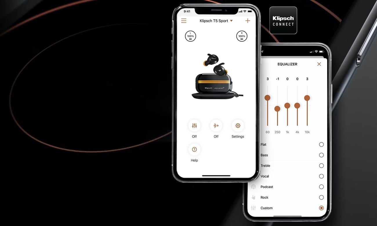 Słuchawki bezprzewodowe Klipsch T5 II Sport McLaren Edition