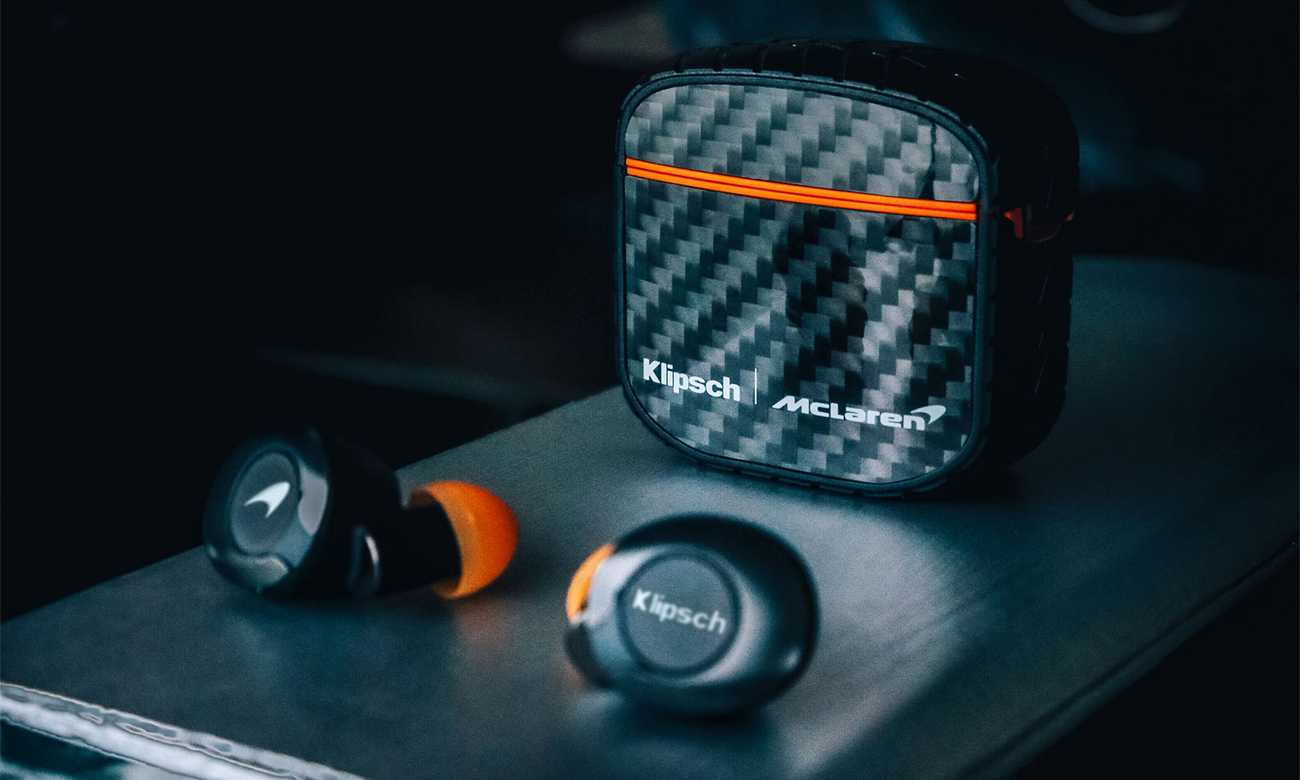 Słuchawki bezprzewodowe Klipsch T5 II ANC Sport McLaren Edition