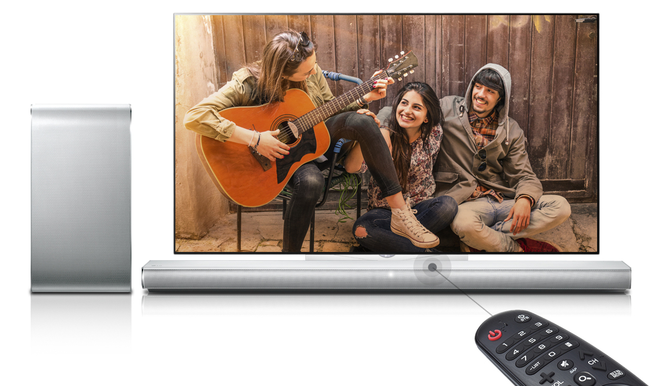 360W 4.1-kan. Soundbar SH7 LG