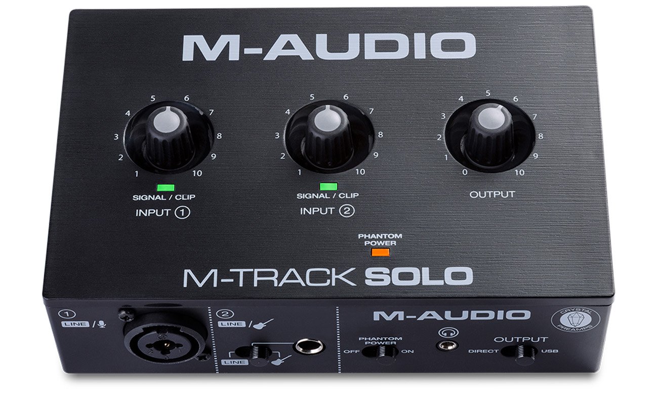 Interfejs USB M-AUDIO M-Track SOLO