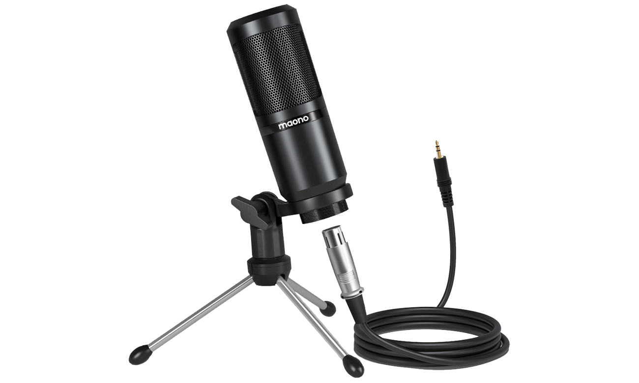 Mikrofon pojemnościowy MAONO AU-PM360 TR zestaw z wysięgnikiem