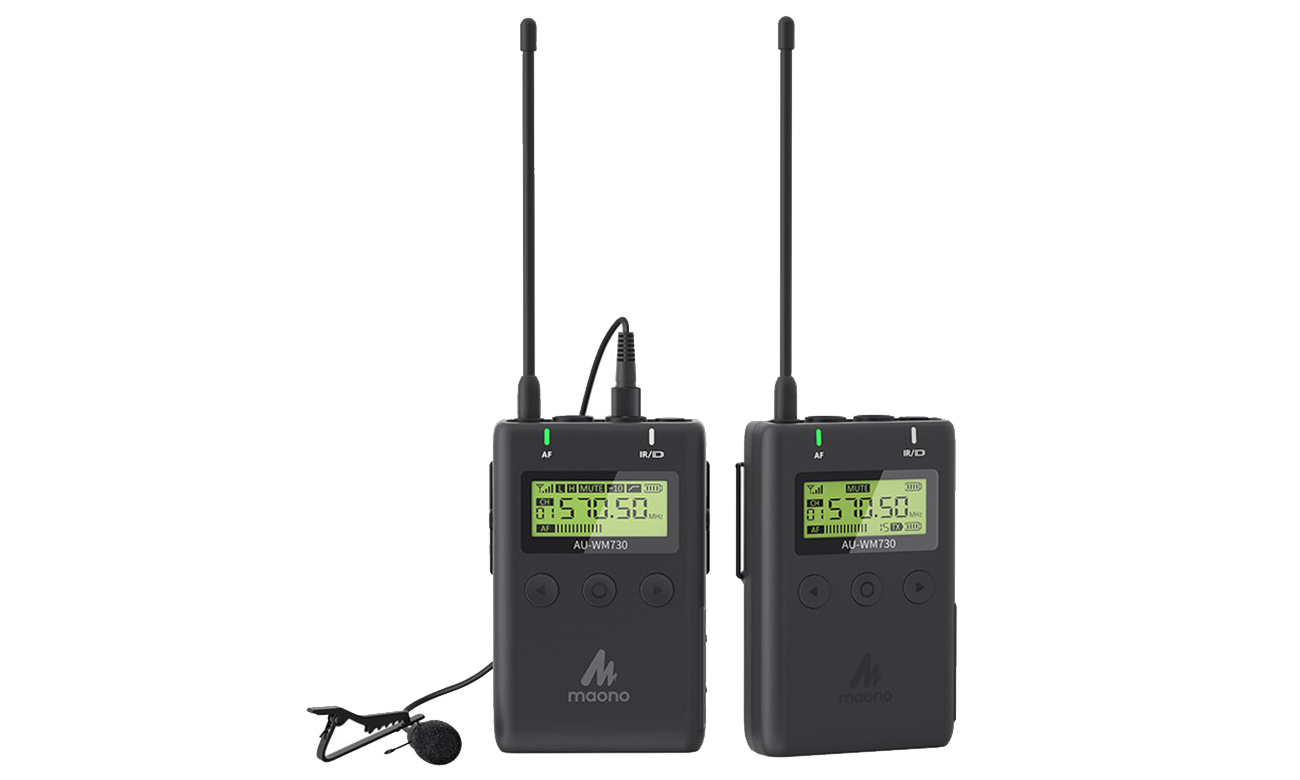 Bezprzewodowy system mikrofonów MAONO AU-WM730