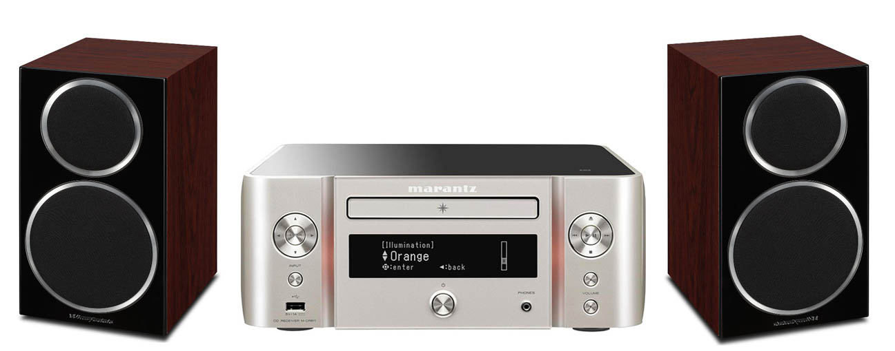 Mini-wieża Marantz MCR611 Wharfedale DIAMOND 210