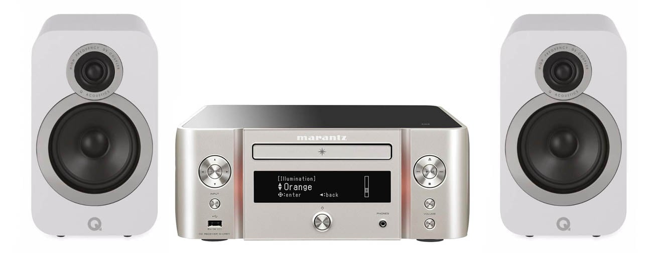 Mini-wieża Marantz MCR611 Q Acoustics 3020i