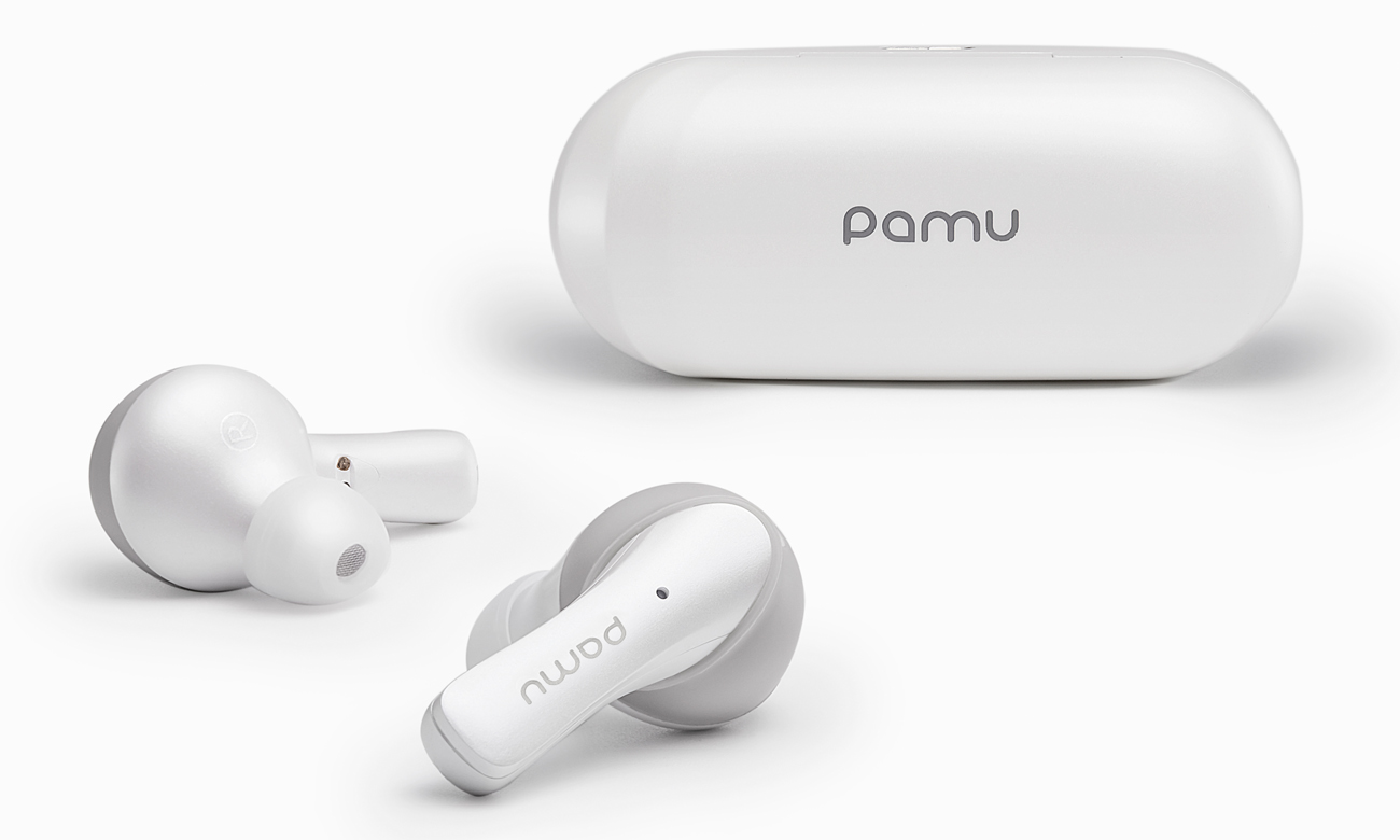 Słuchawki True Wireless Pamu Slide Mini Białe