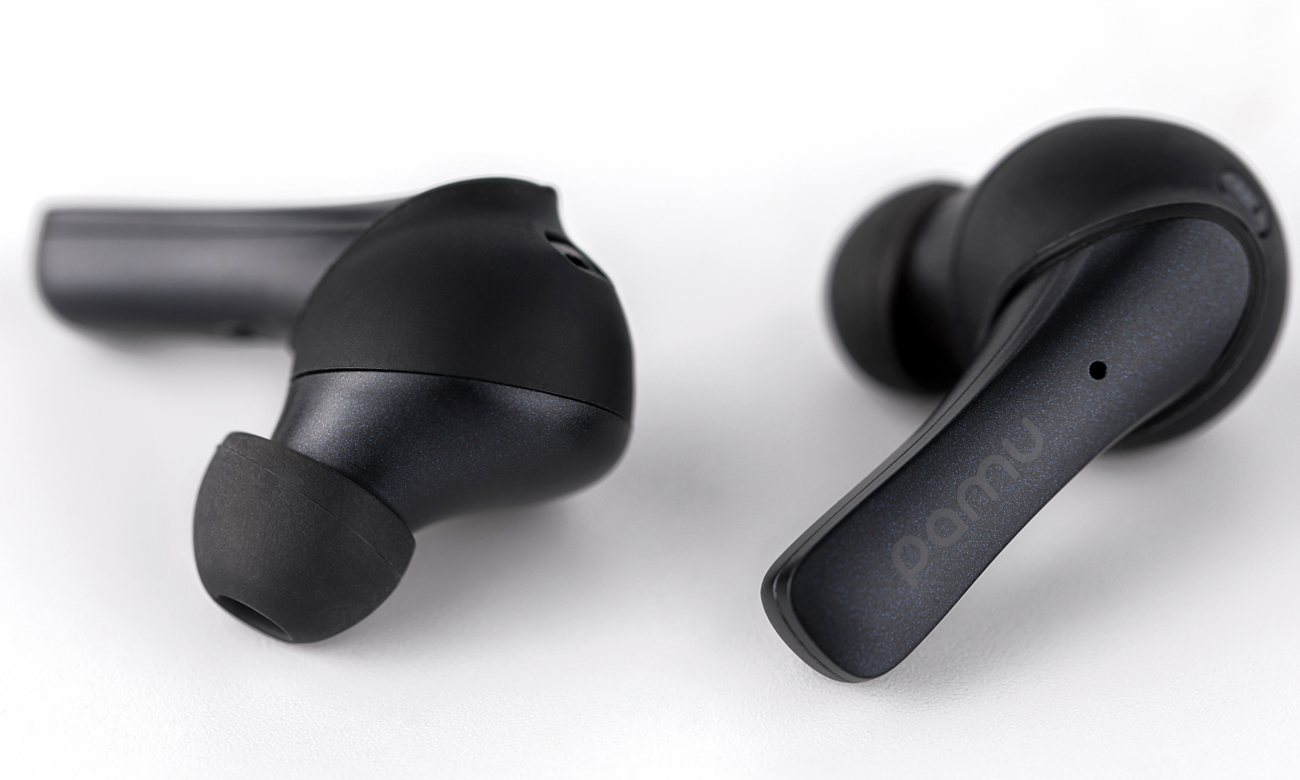 Słuchawki dokanałowe IPX6 True Wireless Pamu Slide Czarne
