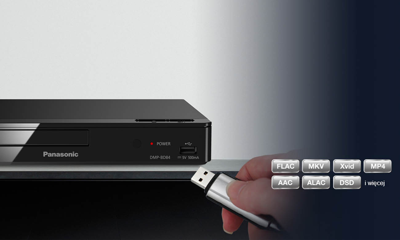 Odtwarzacz Blu-ray Panasonic Panasonic DMP-BD84EG