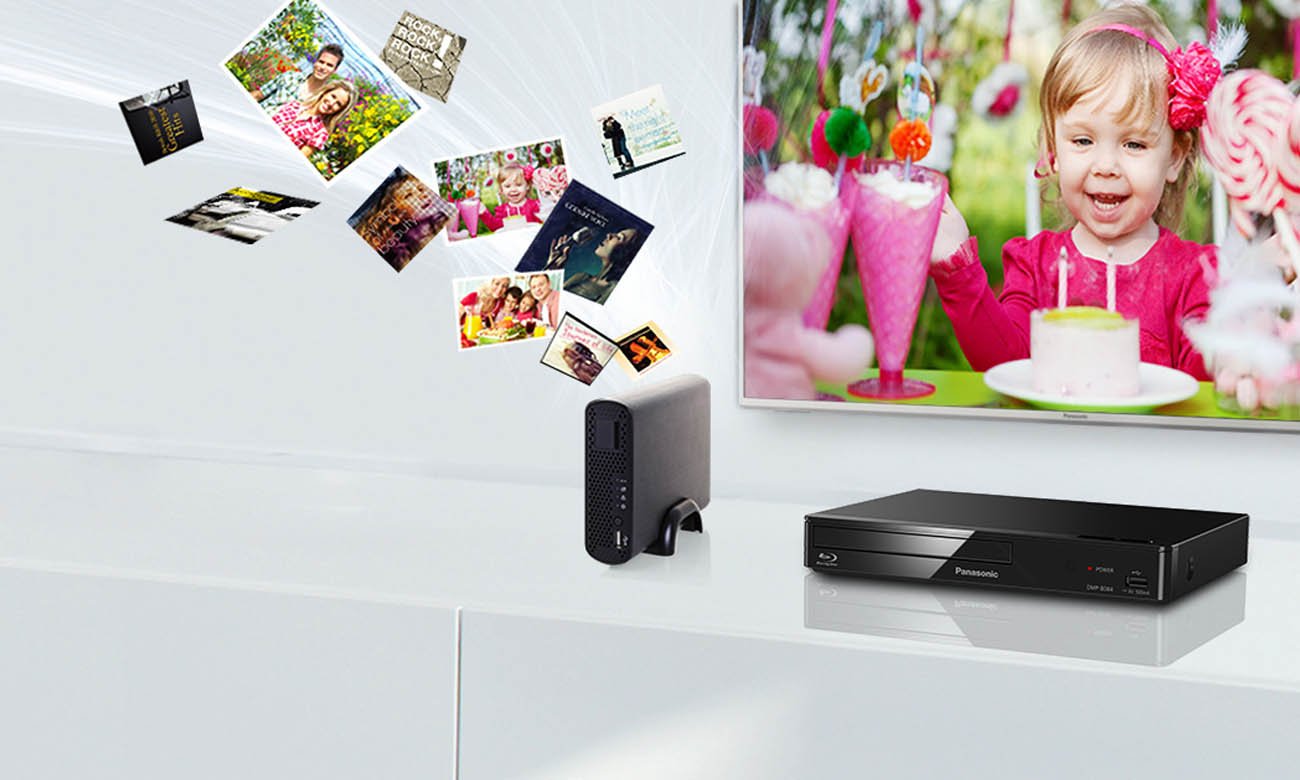 Odtwarzacz Blu-ray Panasonic Panasonic DMP-BD84EG
