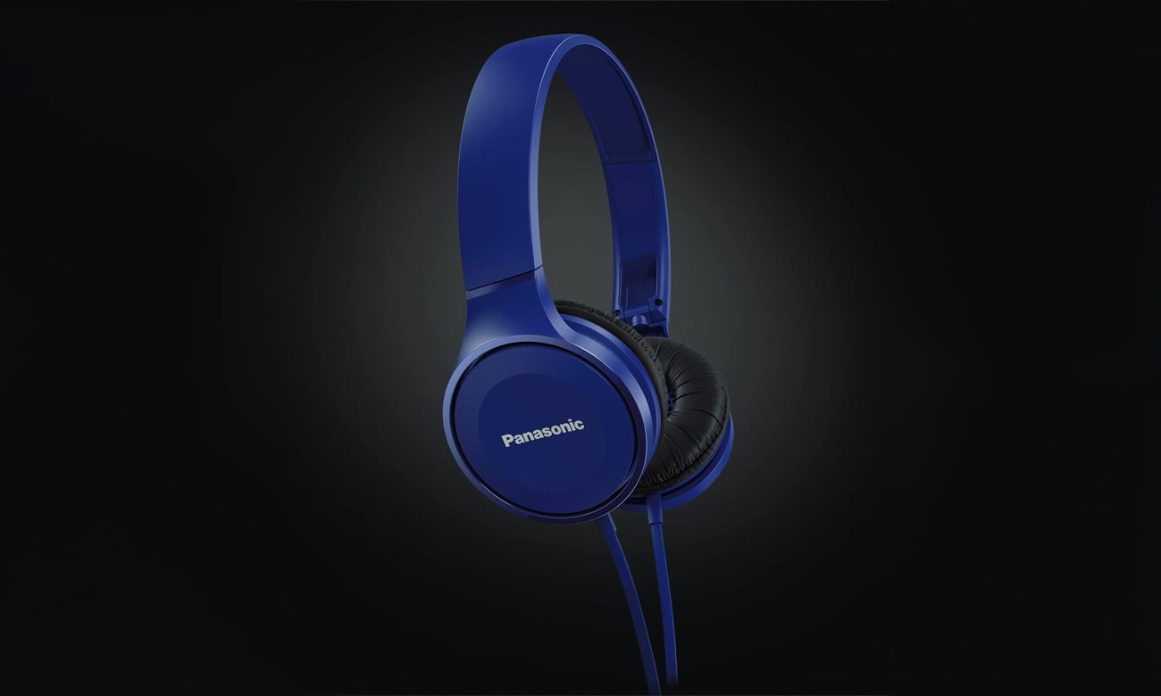 słuchawki przewodowe Panasonic RP-HF100E Niebieskie