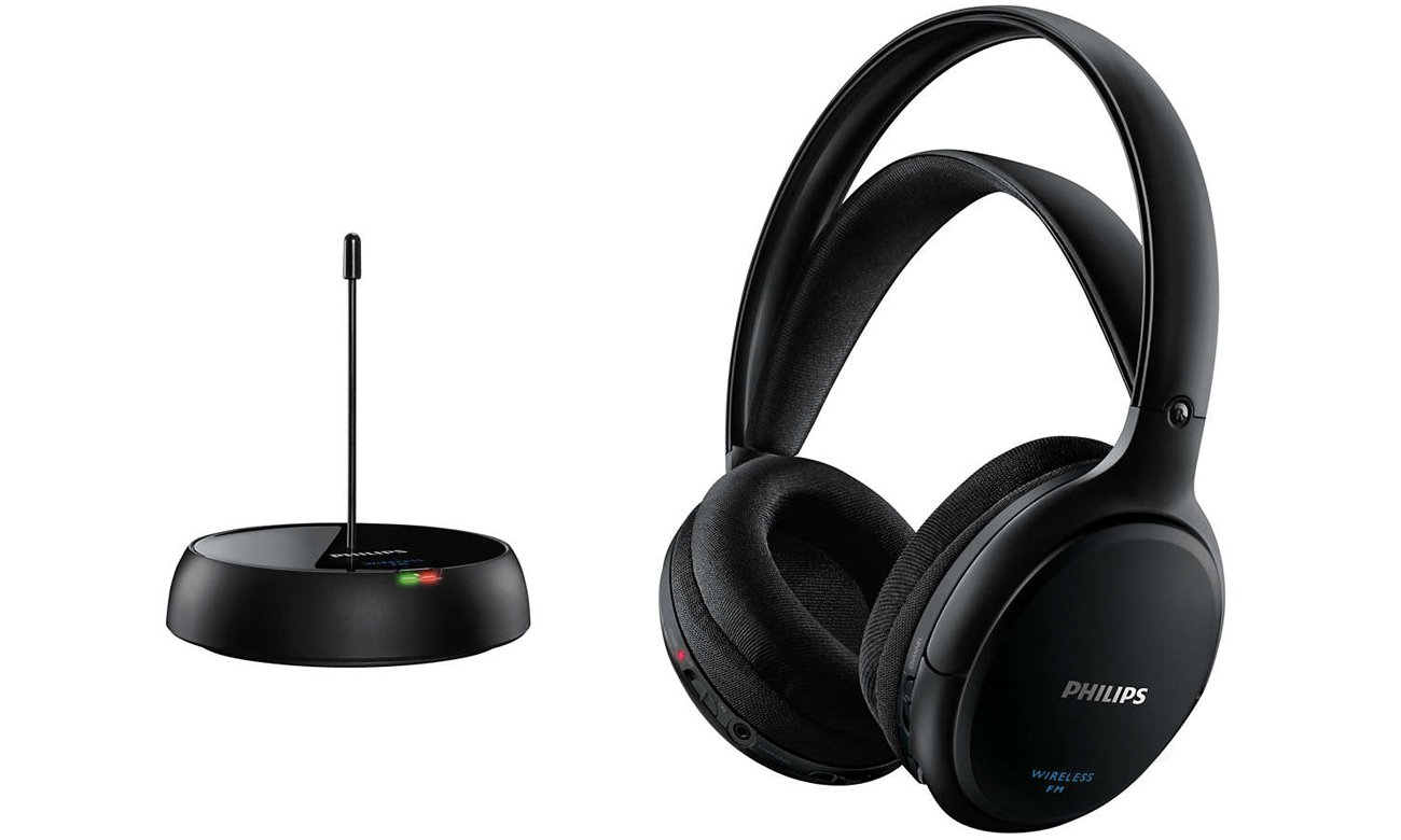 Ssłuchawki bezprzewodowe Philips SHC5200 czarne