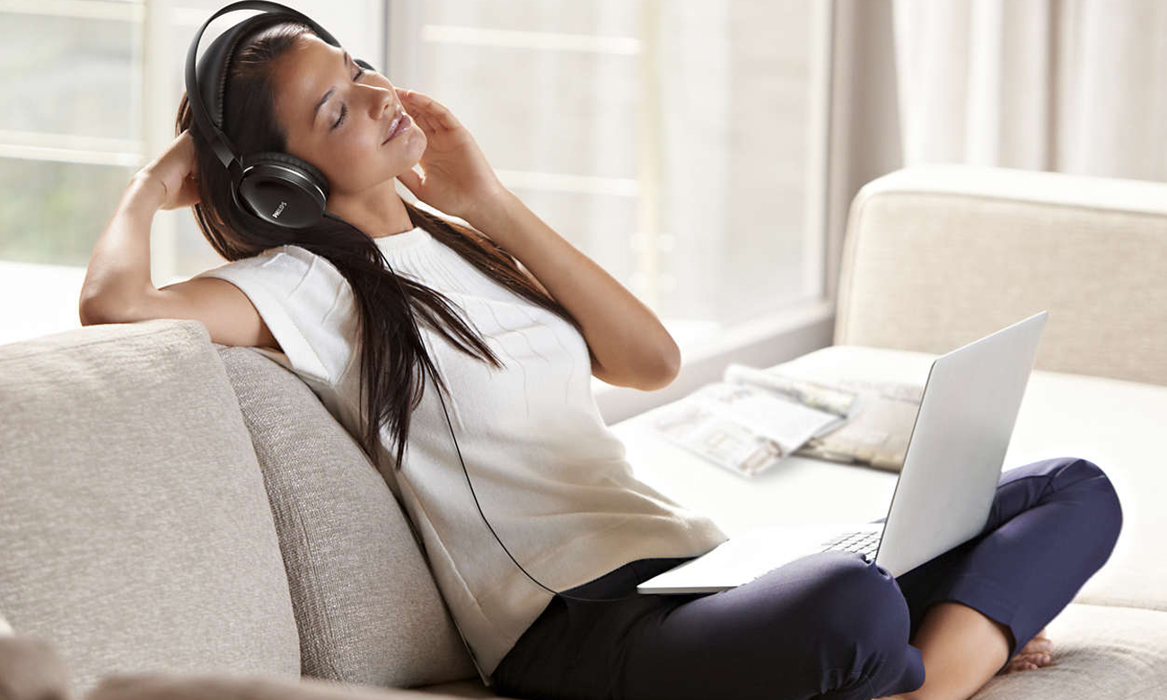 Wygląd słuchawek Philips SHD8800