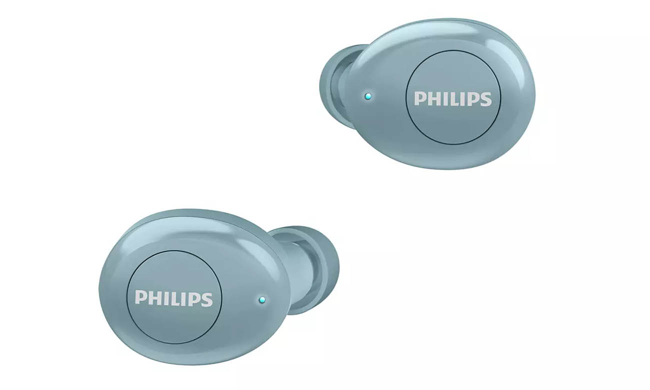 dokanałowe słuchawki TWS Philips TAT2205BL z wodoodpornością ipx4