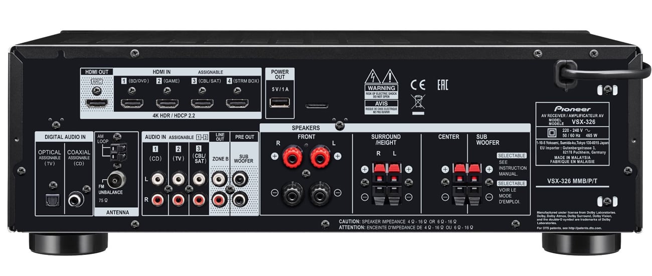 Dolby Atmos w Pioneer HTP-076
