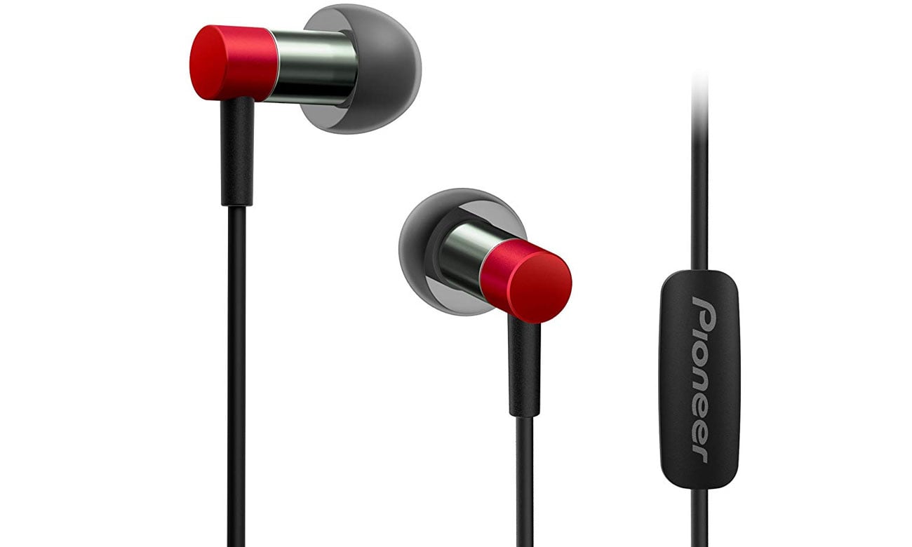 Niewielkie, słuchawki z mikrofonem Pioneer SE-CH3T