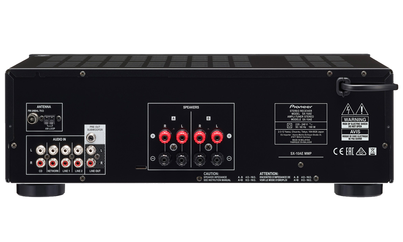 Funkcje amplitunera Pioneer SX-10 AE