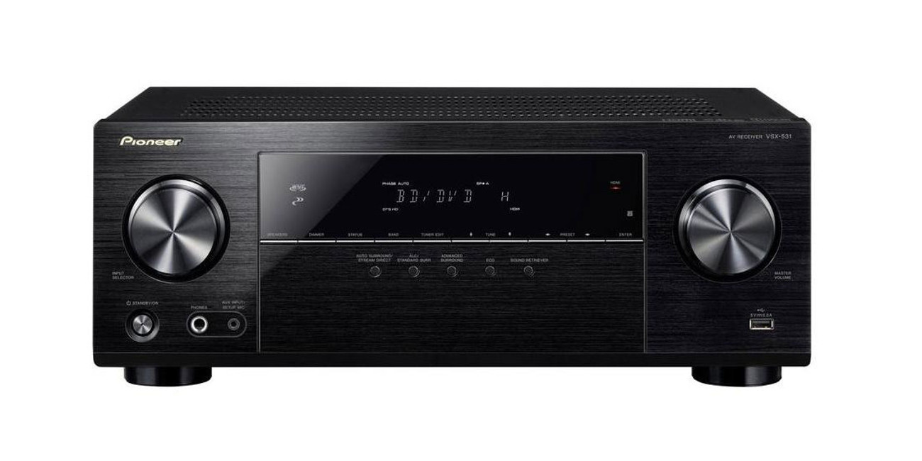 Pioneer VSX-531B w systemie 4k