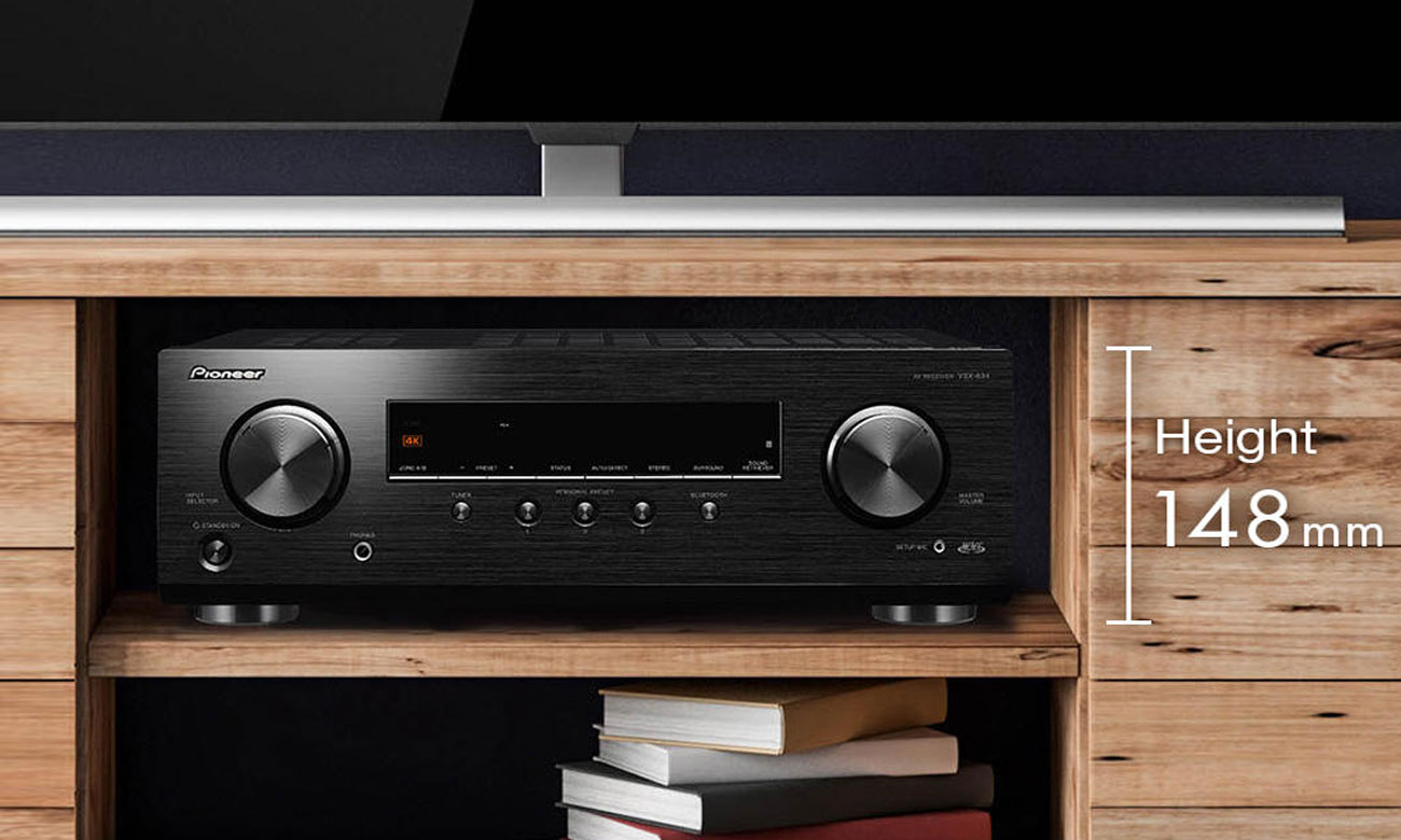 Łącznośc Bluetooth i radio DAB w amplitunerze Pioneer VSX-534D