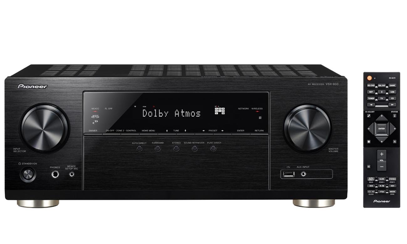 Amplituner Pioneer VSX-933 Czarny