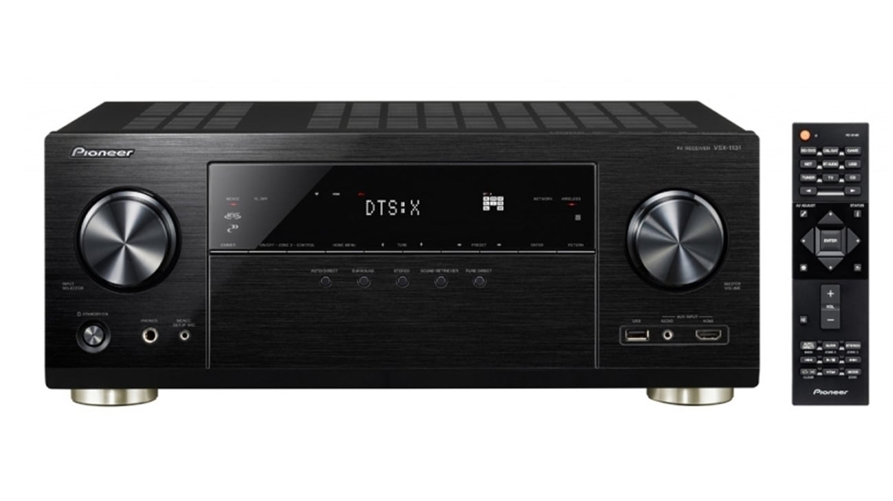 Amplituner Pioneer VSX-1131B czarny nieograniczone możliwości