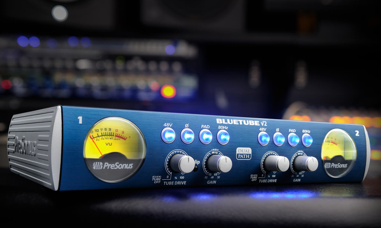 Przedwzmacniacz mikrofonowy PreSonus BlueTube V2