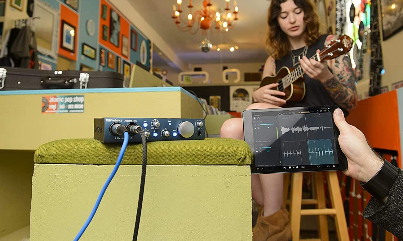 Interfejs audio PreSonus AudioBox iTwo