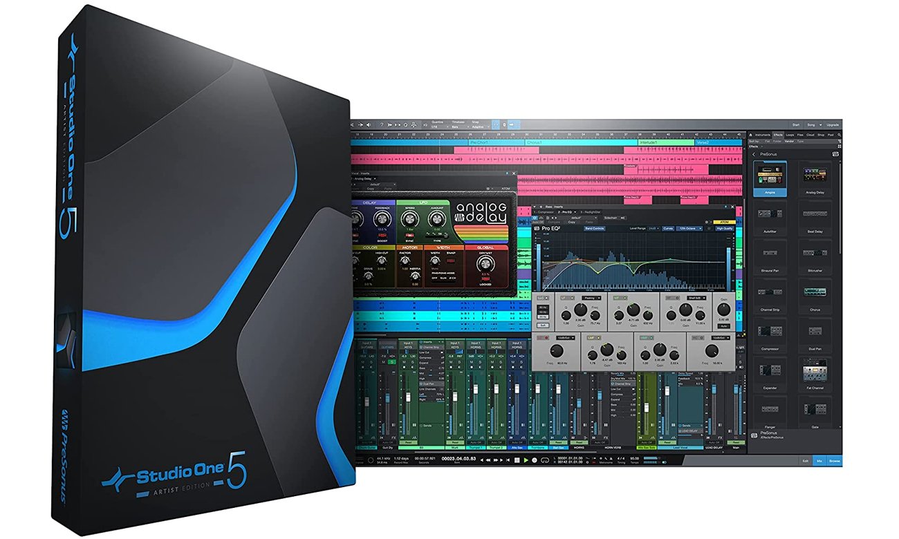 Interfejs audio PreSonus AudioBox iTwo i Studio One Artist