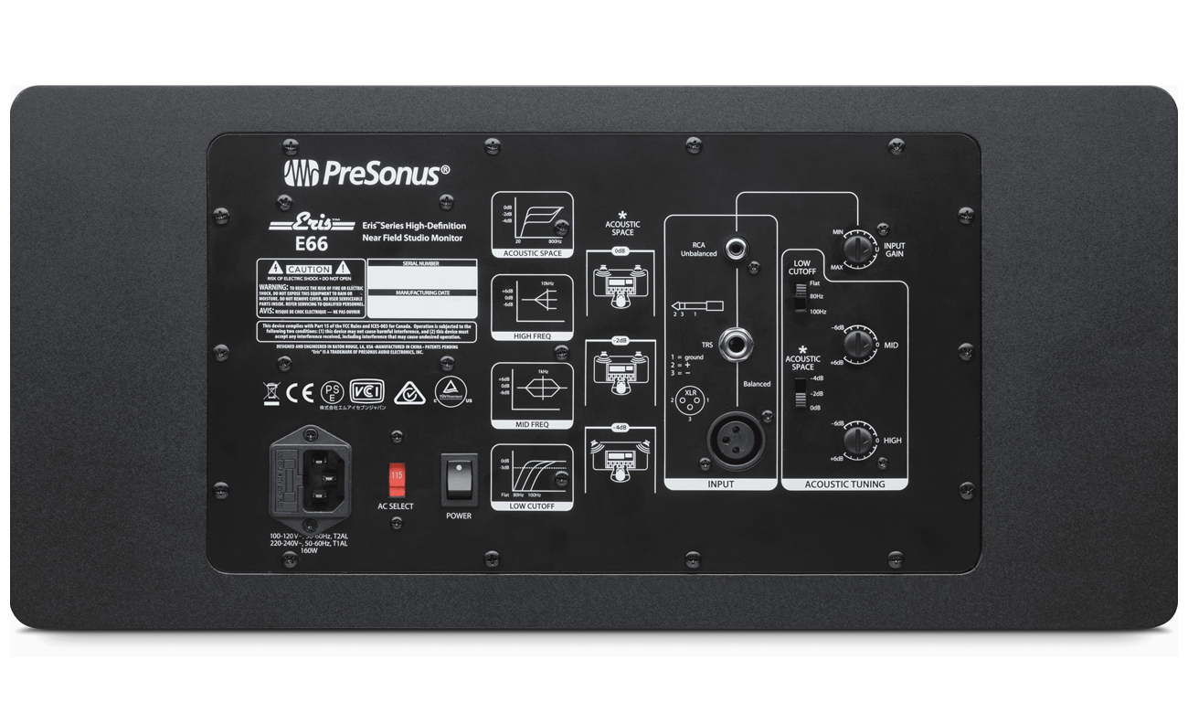 Monitor studyjny PreSonus Eris E66
