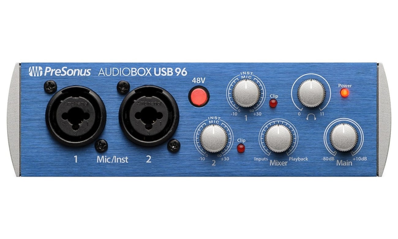 Interfejs audio PreSonus AudioBox USB 96 Studio