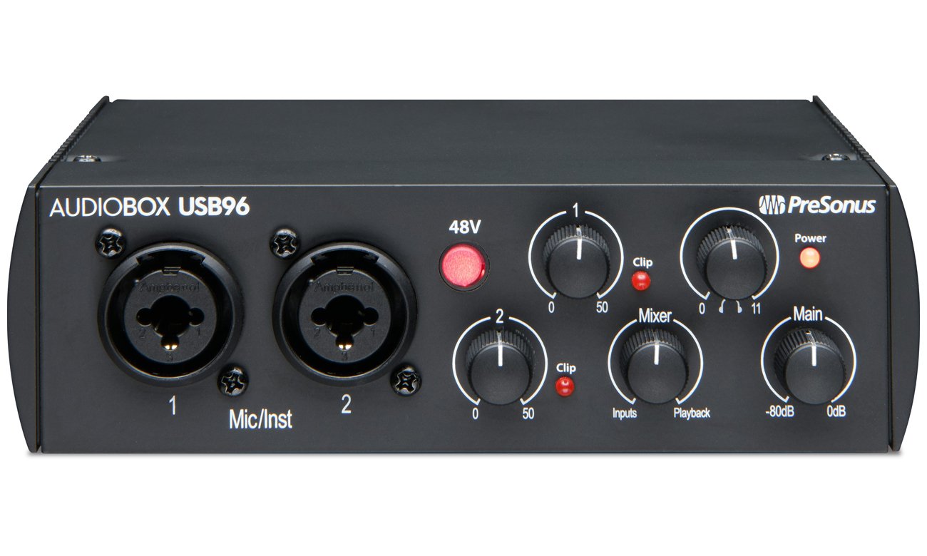 Interfejs audio PreSonus AudioBox USB 96 25th