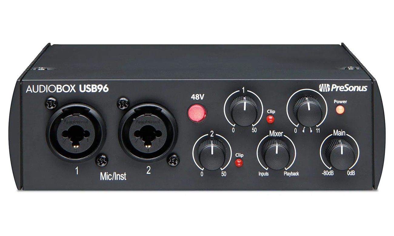 Interfejs audio PreSonus AudioBox USB 96 Studio 25th