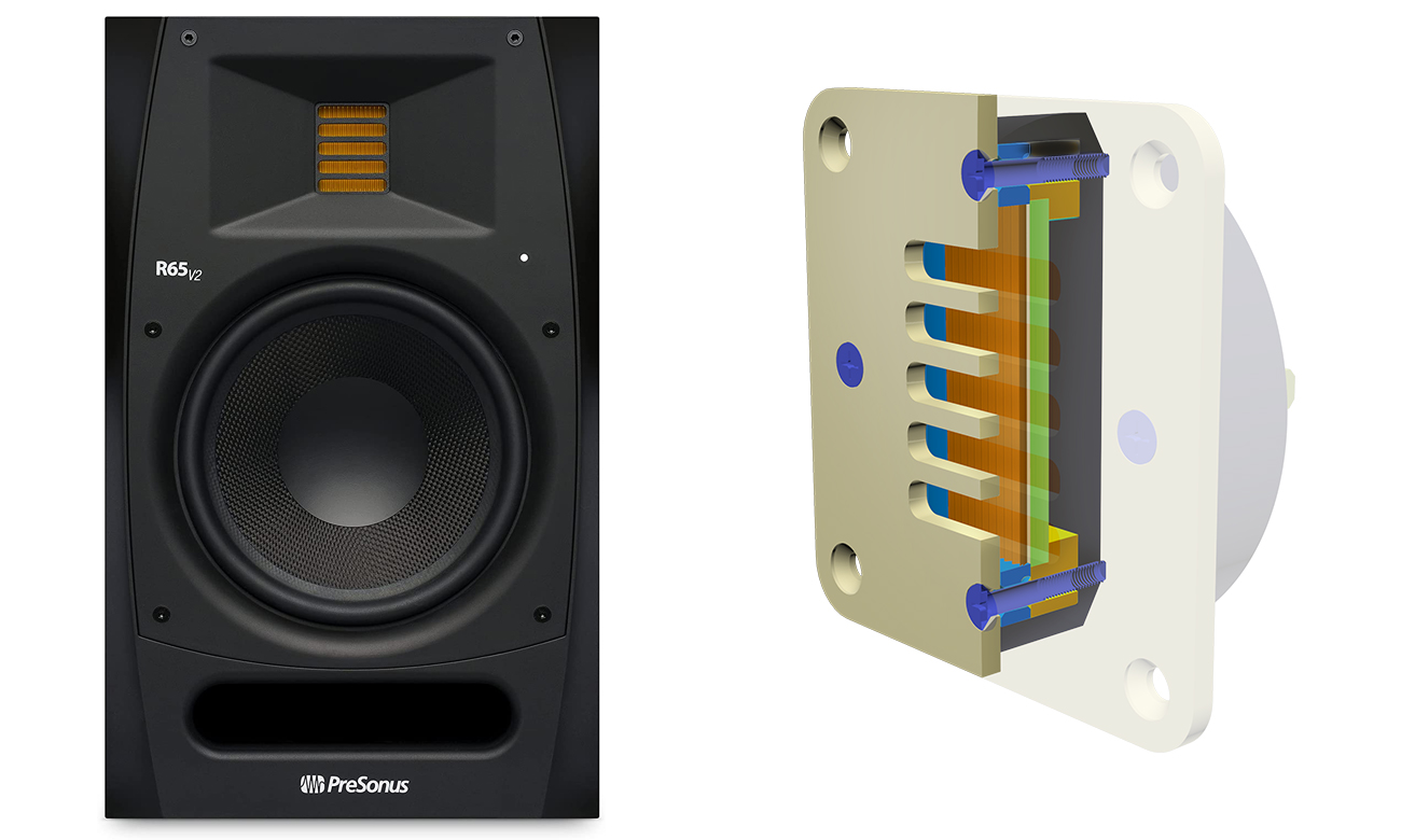 konstrukcja AMT w PreSonus R65 V2