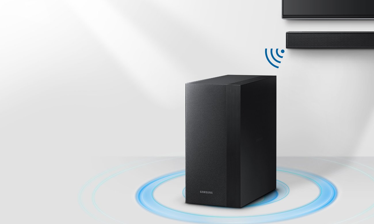 Subwoofer w zestawie z soundbarem Samsung HW-K950