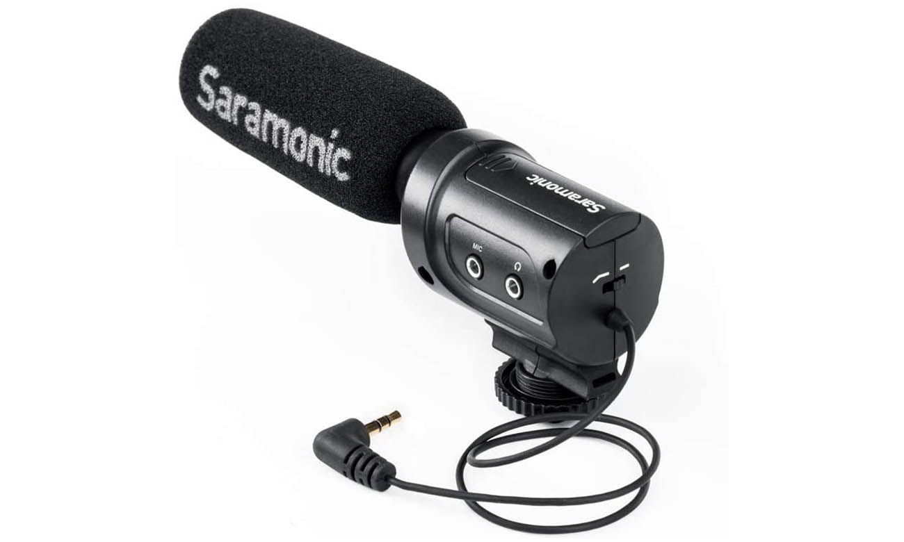 Mikrofon Saramonic SR-M3 o charakterystyce kardioidalnej