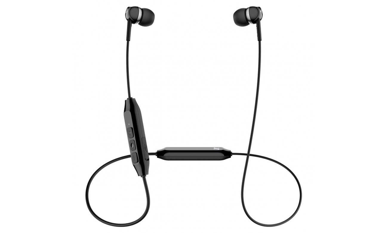 Komfortowe słuchawki dokanałowe Sennheiser CX 150BT